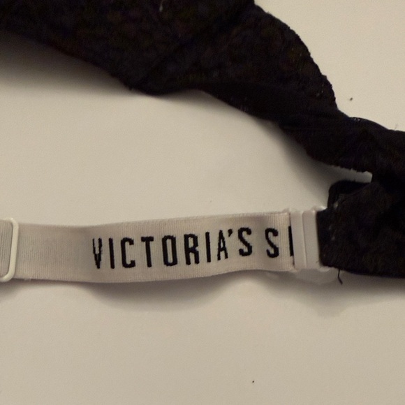 Victoria's Secret Black Lace Balconette Bra - Used 36B - Picture 3 of 3